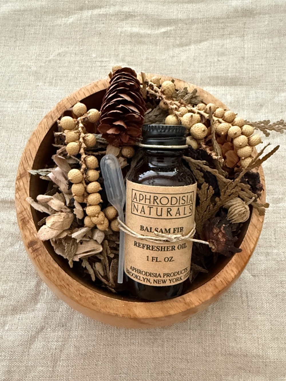 Organic Balsam Fir Oil Potpourri Kit